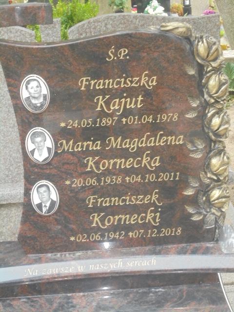 Franciszka Kajut 1897 Elbląg - Grobonet - Wyszukiwarka osób pochowanych