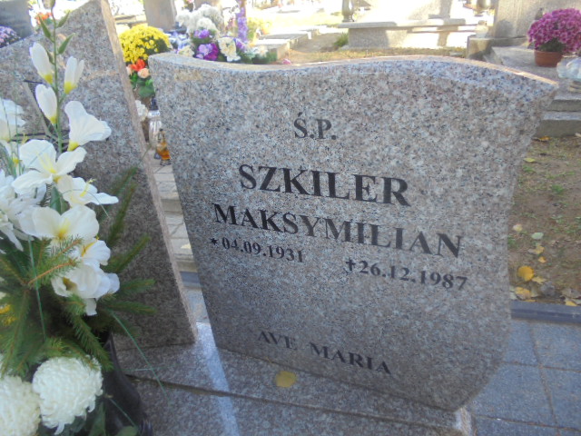 Maksymilian Szkiler 1931 Elbląg - Grobonet - Wyszukiwarka osób pochowanych