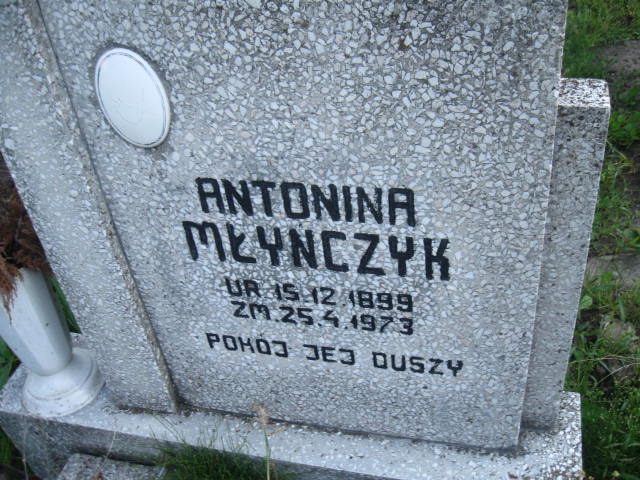 Antonina Młyńczyk 1899 Elbląg - Grobonet - Wyszukiwarka osób pochowanych