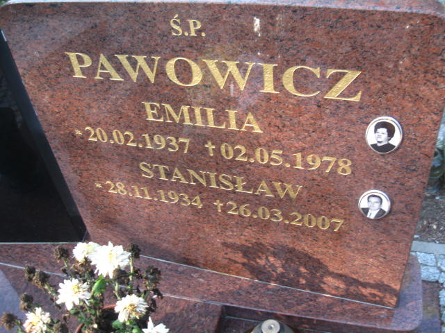 Stanisław Pawowicz 1934 Elbląg - Grobonet - Wyszukiwarka osób pochowanych