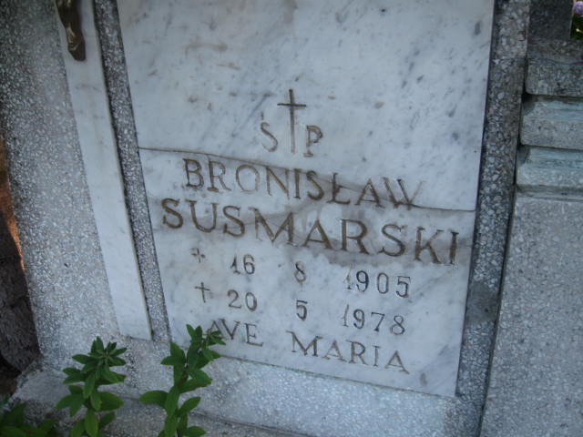 Bronisław Susmarski 1905 Elbląg - Grobonet - Wyszukiwarka osób pochowanych