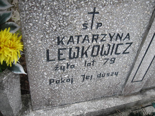 Katarzyna Lewkowicz 1909 Elbląg - Grobonet - Wyszukiwarka osób pochowanych