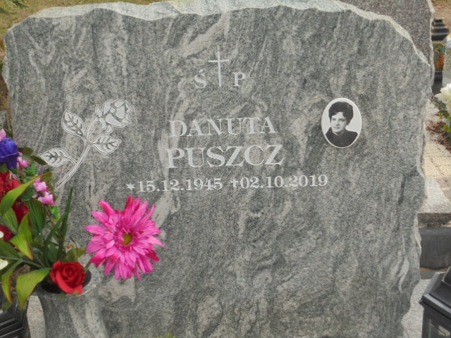 Danuta Puszcz 1945 Elbląg - Grobonet - Wyszukiwarka osób pochowanych