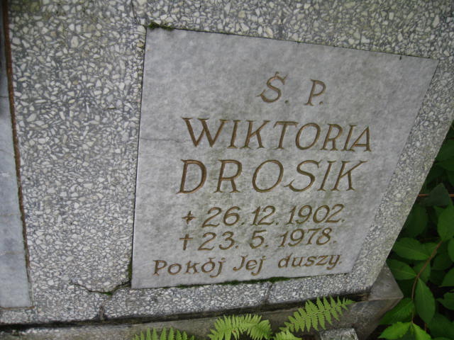 Wiktoria Drosik 1902 Elbląg - Grobonet - Wyszukiwarka osób pochowanych