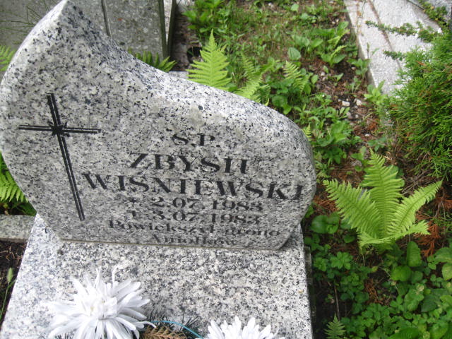 Zbigniew Wiśniewski 1983 Elbląg - Grobonet - Wyszukiwarka osób pochowanych