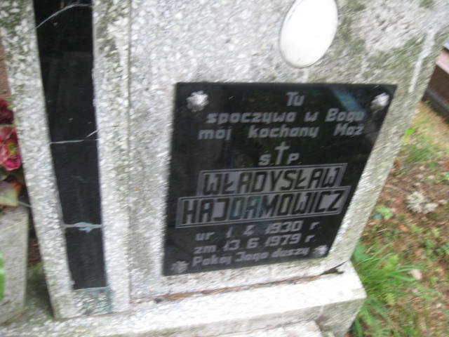 Władysław Hajdamowicz 1930 Elbląg - Grobonet - Wyszukiwarka osób pochowanych