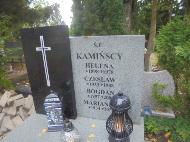 Helena Kamińska 1897 Elbląg - Grobonet - Wyszukiwarka osób pochowanych