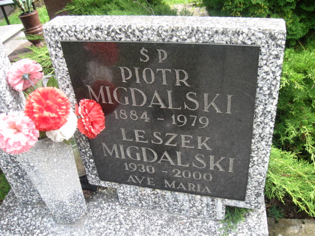 Leszek Migdalski 1930 Elbląg - Grobonet - Wyszukiwarka osób pochowanych