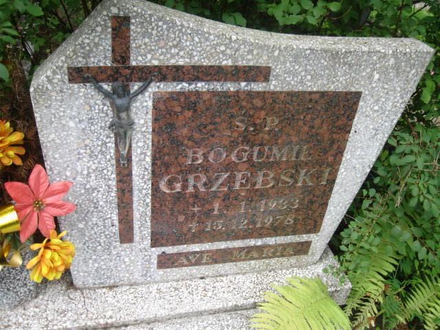Bogumił Grzębski 1933 Elbląg - Grobonet - Wyszukiwarka osób pochowanych