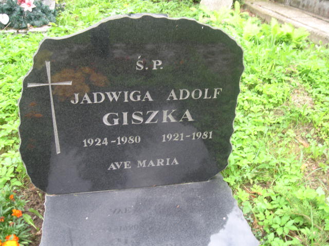 Adolf Giszka 1921 Elbląg - Grobonet - Wyszukiwarka osób pochowanych