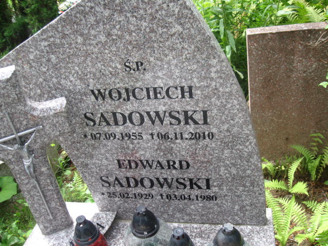 Edward Sadowski 1929 Elbląg - Grobonet - Wyszukiwarka osób pochowanych