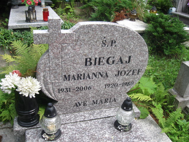 Józef Biegaj 1920 Elbląg - Grobonet - Wyszukiwarka osób pochowanych