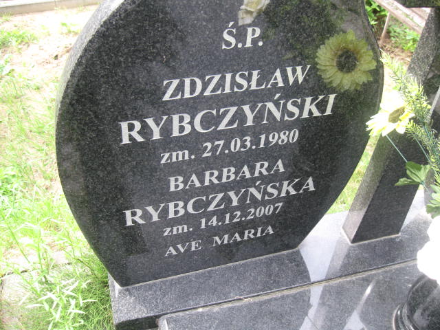 Barbara Rybczyńska 1922 Elbląg - Grobonet - Wyszukiwarka osób pochowanych