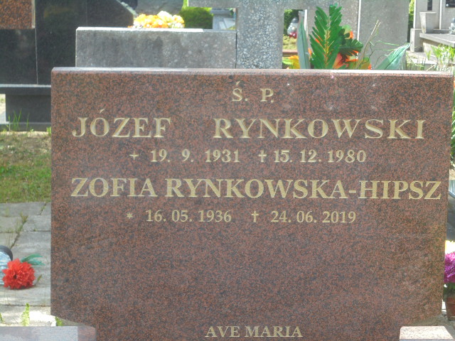 Józef Rynkowski 1931 Elbląg - Grobonet - Wyszukiwarka osób pochowanych