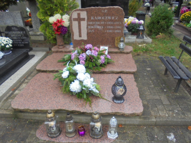 Grób Janina Małecka