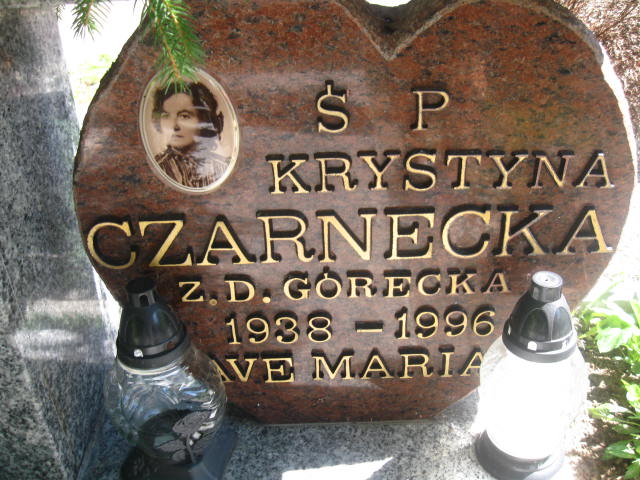 Krystyna Czarnecka 1938 Elbląg - Grobonet - Wyszukiwarka osób pochowanych