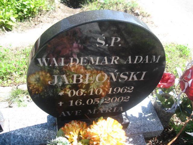 Waldemar Adam Jabłoński 1962 Elbląg - Grobonet - Wyszukiwarka osób pochowanych