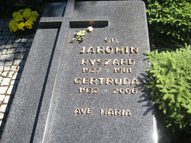 Ryszard Jaromin 1927 Elbląg - Grobonet - Wyszukiwarka osób pochowanych