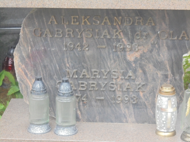 Aleksandra Gabrysiak 1942 Elbląg - Grobonet - Wyszukiwarka osób pochowanych