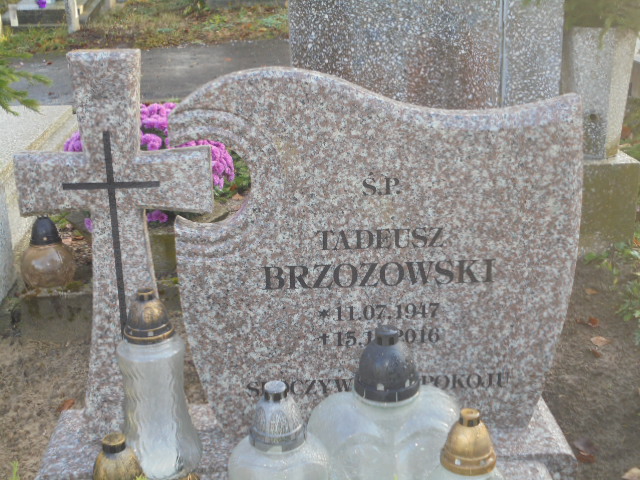 Tadeusz Brzozowski   1947 Elbląg - Grobonet - Wyszukiwarka osób pochowanych
