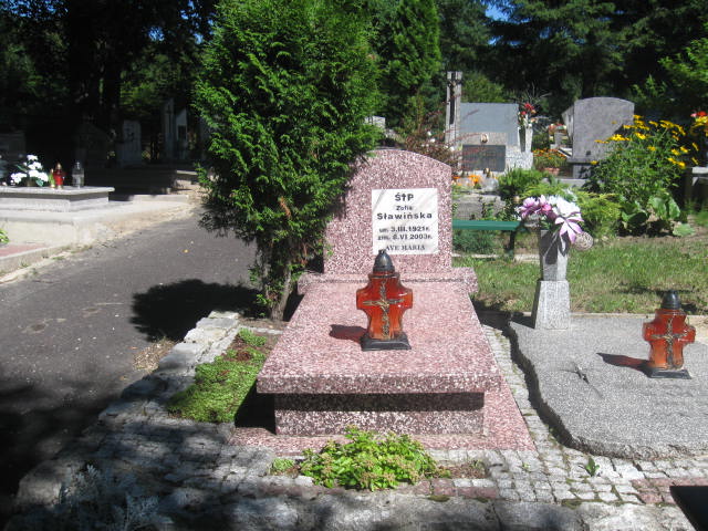 Grób Zofia Sławińska