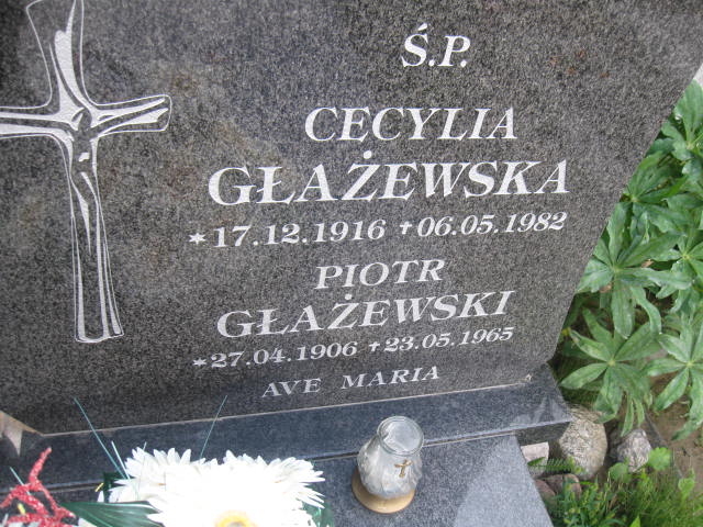 Piotr Głażewski 1906 Elbląg - Grobonet - Wyszukiwarka osób pochowanych