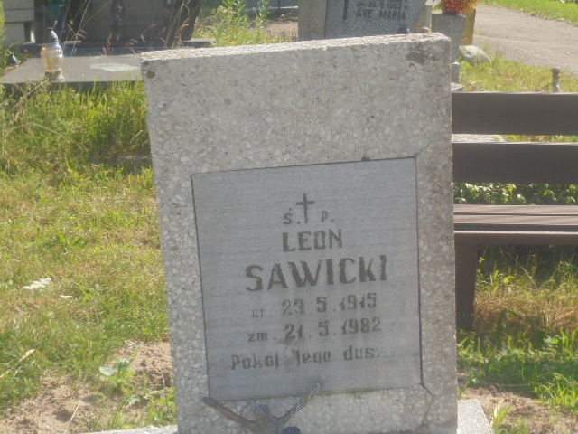 Leon Sawicki 1915 Elbląg - Grobonet - Wyszukiwarka osób pochowanych