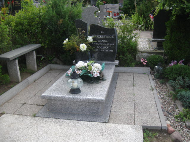 Grób Bogdan Waszkiewicz