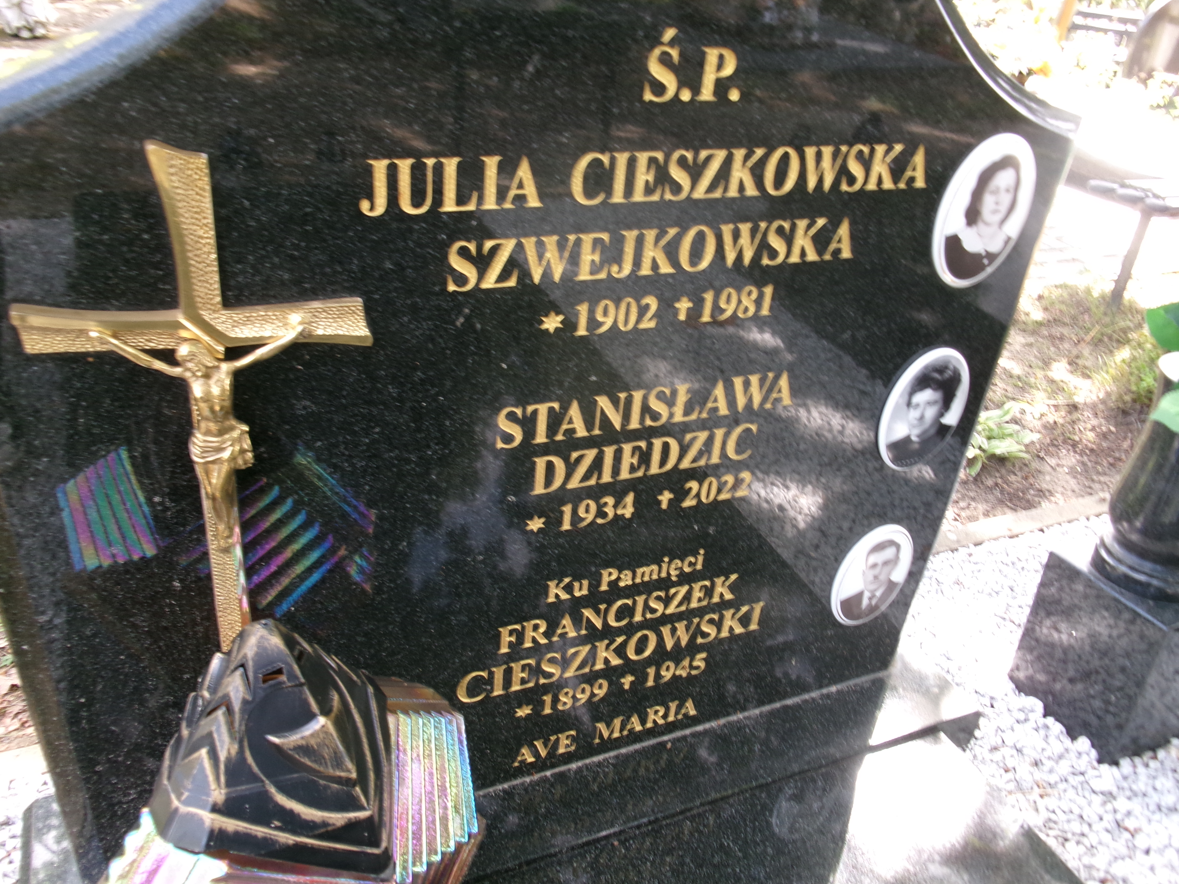 Julia Cieszkowska Szwejkowska 1902 Elbląg - Grobonet - Wyszukiwarka osób pochowanych