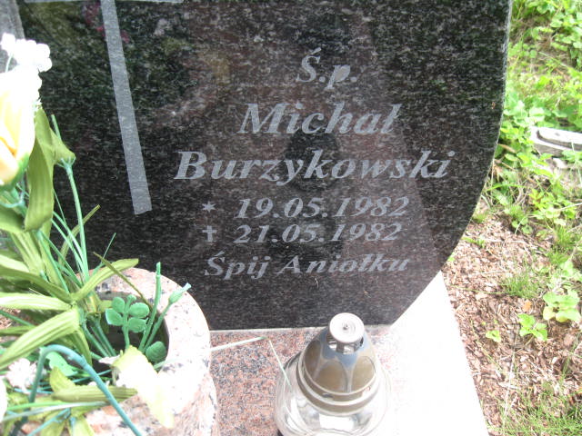 Michał Burzykowski 1982 Elbląg - Grobonet - Wyszukiwarka osób pochowanych