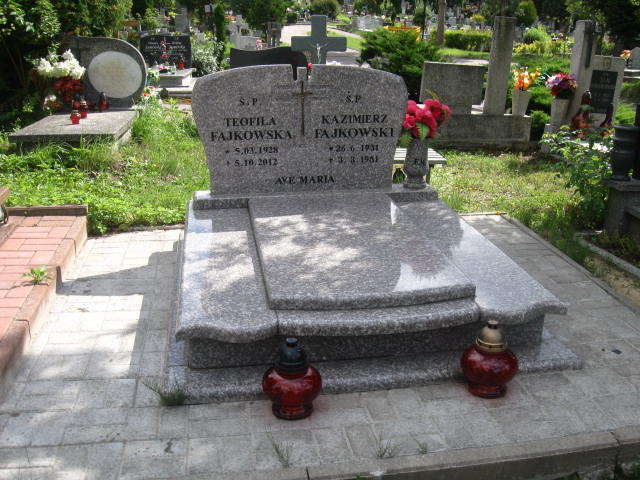 Grób Kazimierz Fajkowski