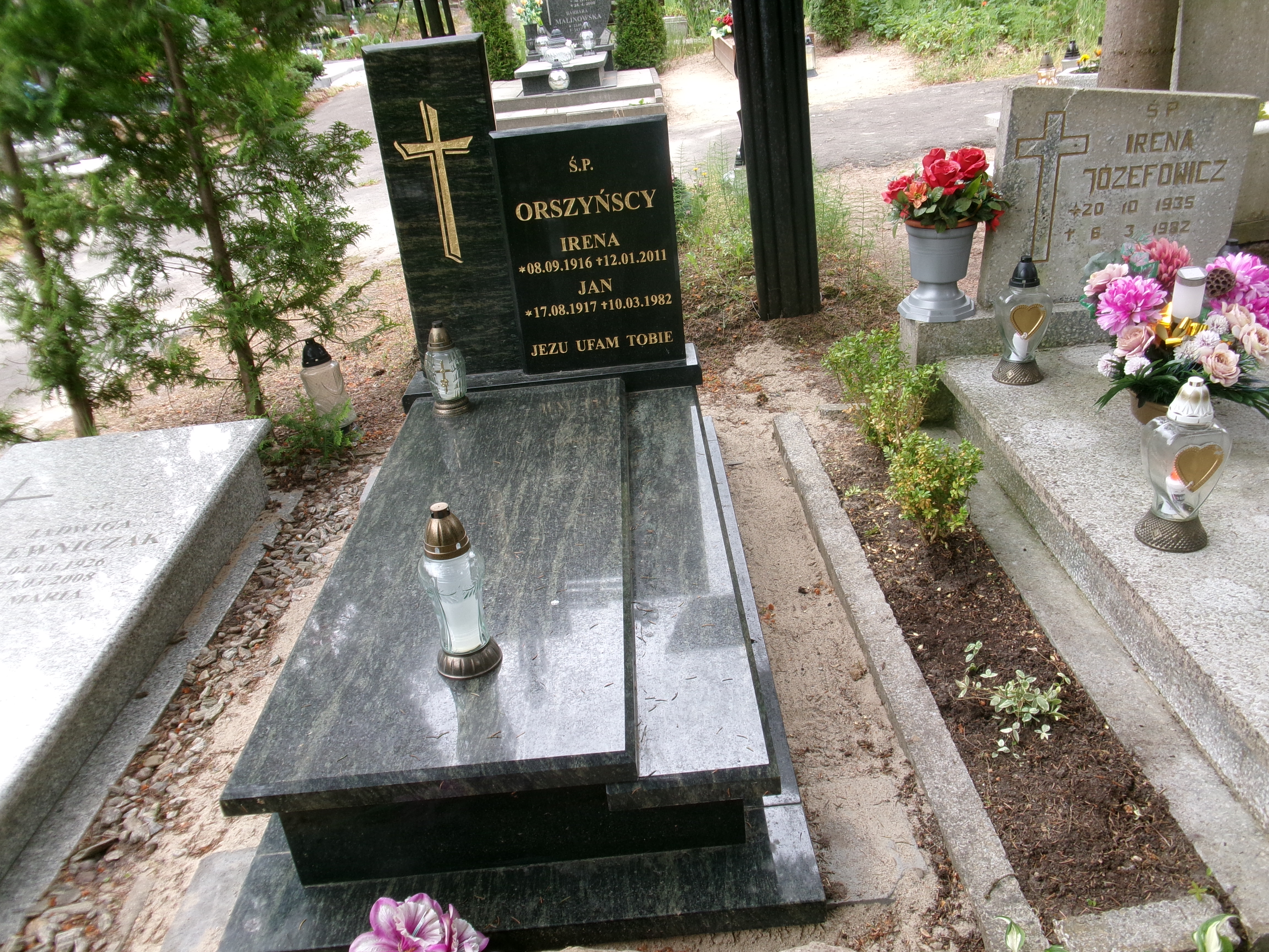 Grób Irena Orszyńska