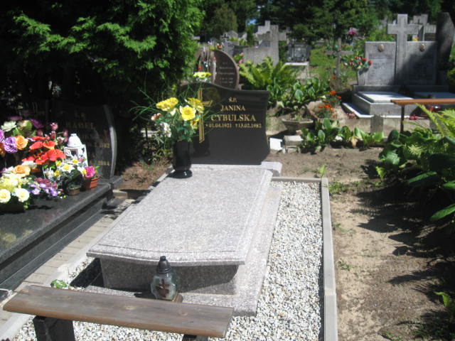 Janina Cybulska 1921 Elbląg - Grobonet - Wyszukiwarka osób pochowanych
