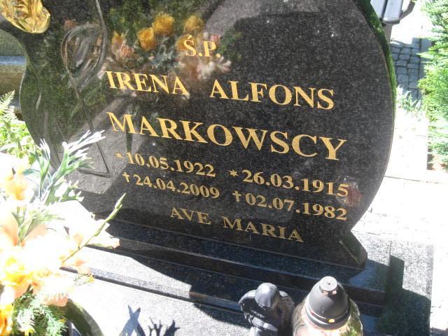 Alfons Markowski 1915 Elbląg - Grobonet - Wyszukiwarka osób pochowanych