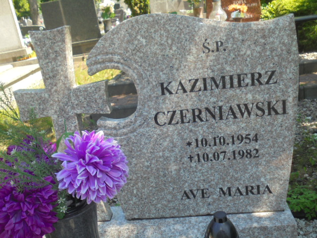 Kazimierz Czerniawski 1954 Elbląg - Grobonet - Wyszukiwarka osób pochowanych