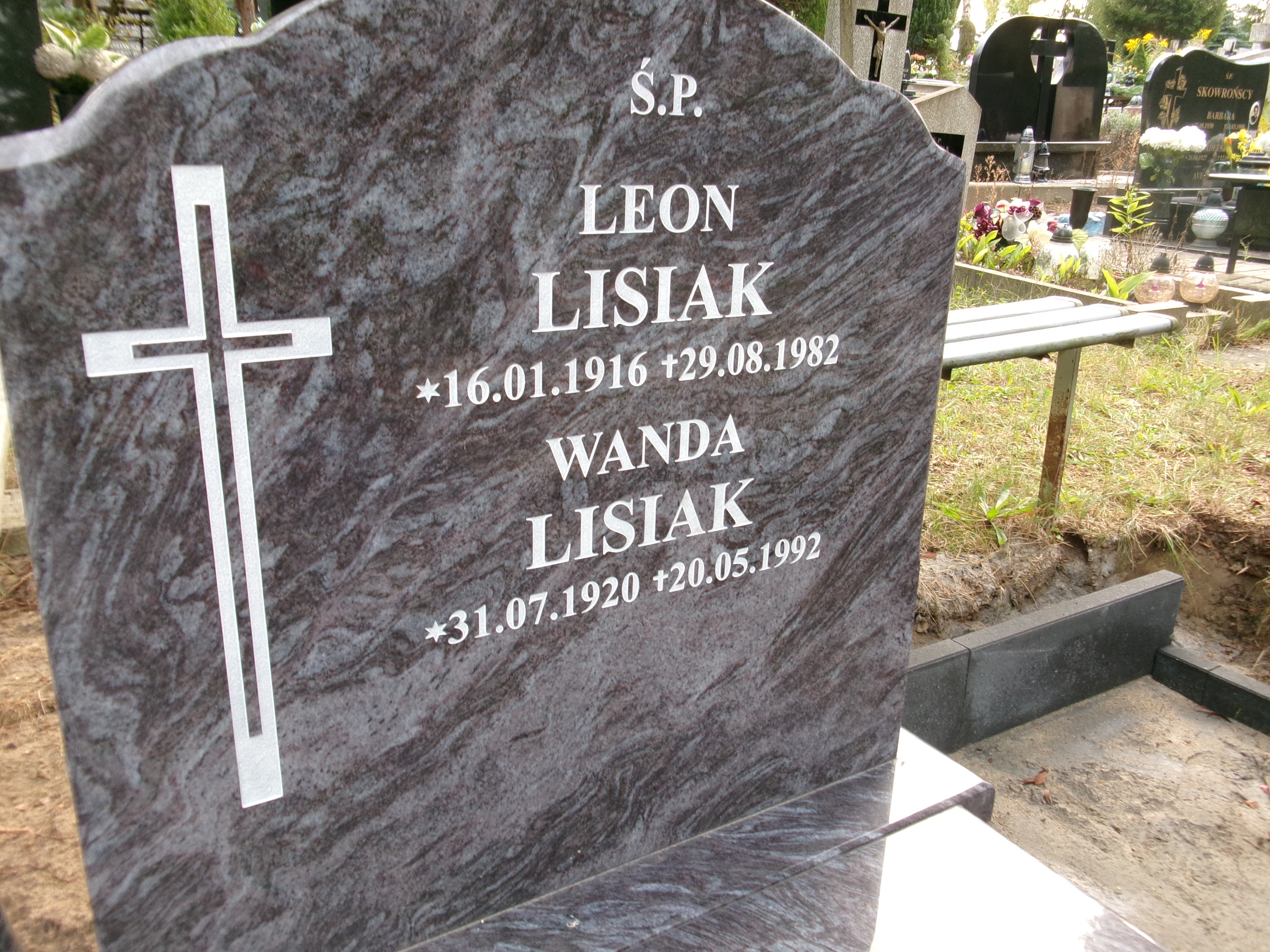 Wanda Lisiak 1916 Elbląg - Grobonet - Wyszukiwarka osób pochowanych