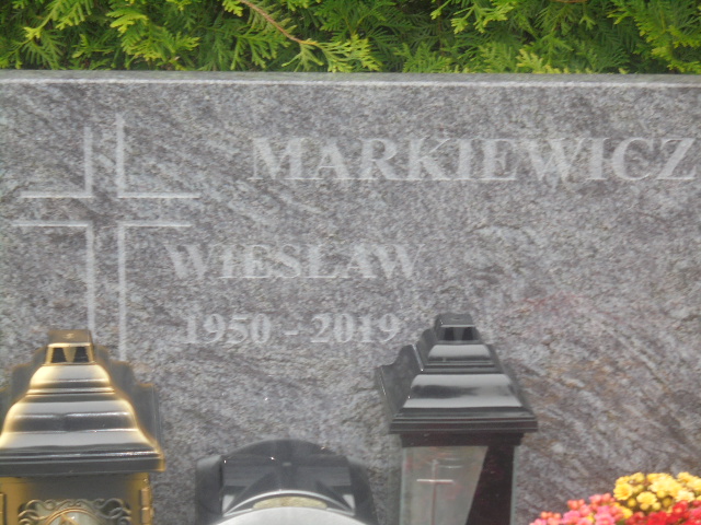 Wiesław Markiewicz   1950 Elbląg - Grobonet - Wyszukiwarka osób pochowanych