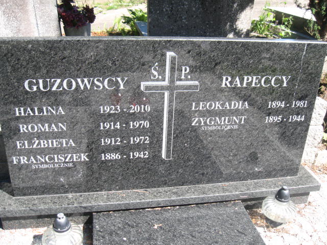 Elżbieta Guzowska Elbląg - Grobonet - Wyszukiwarka osób pochowanych