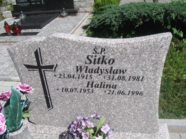 Halina Sitko 1953 Elbląg - Grobonet - Wyszukiwarka osób pochowanych