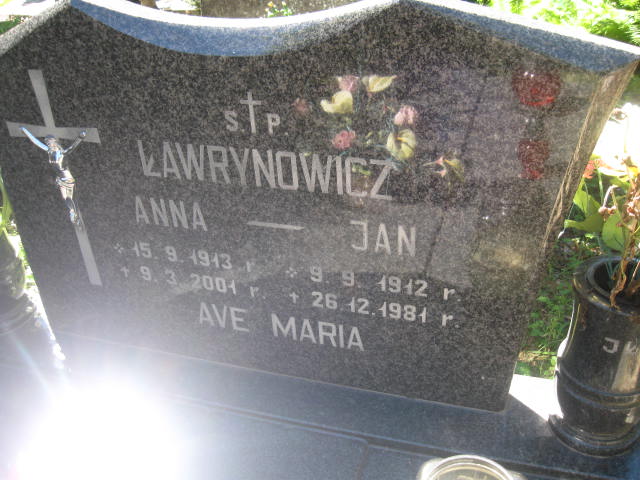 Jan Ławrynowicz 1912 Elbląg - Grobonet - Wyszukiwarka osób pochowanych