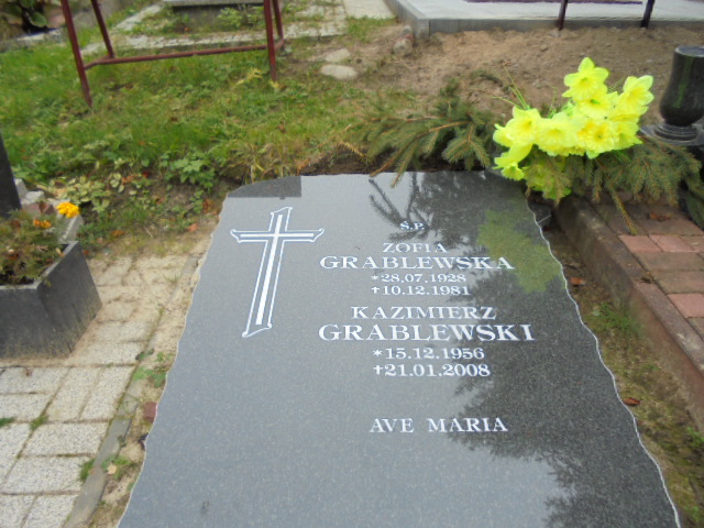 Kazimierz Grablewski 1956 Elbląg - Grobonet - Wyszukiwarka osób pochowanych