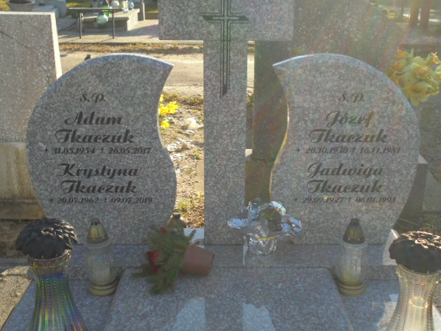 Józef Tkaczuk 1930 Elbląg - Grobonet - Wyszukiwarka osób pochowanych