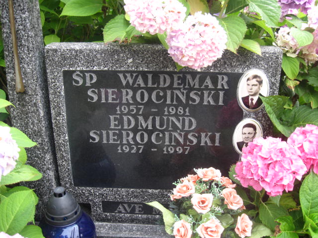 Zygmunt Sierociński 1952 Elbląg - Grobonet - Wyszukiwarka osób pochowanych