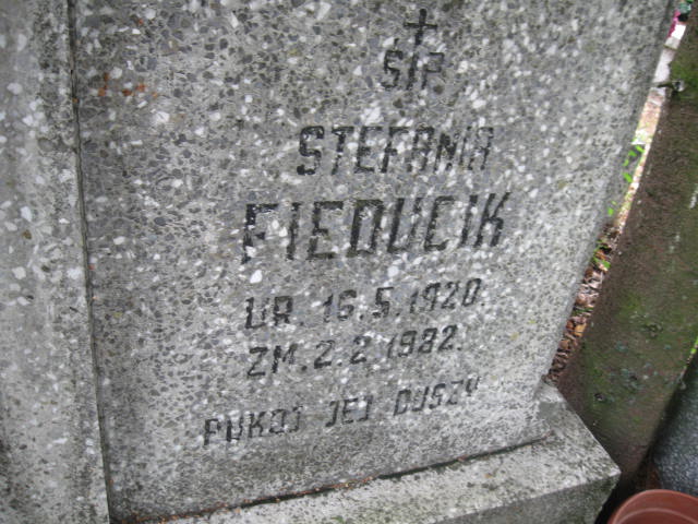 Stefania Fieducik 1920 Elbląg - Grobonet - Wyszukiwarka osób pochowanych