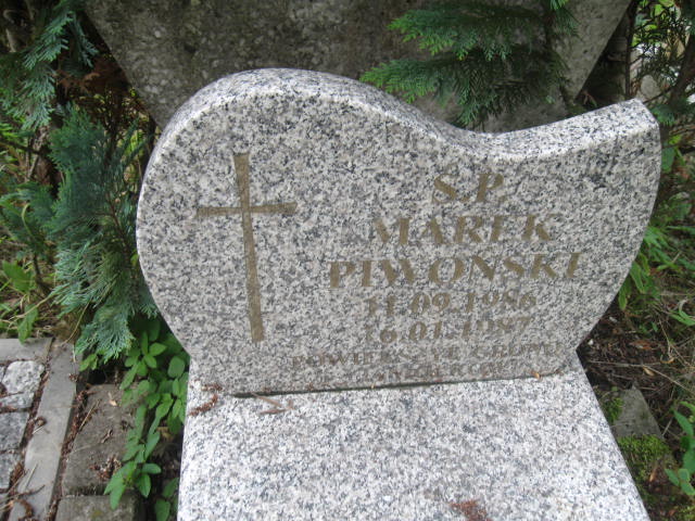 Marek Piwoński 1986 Elbląg - Grobonet - Wyszukiwarka osób pochowanych