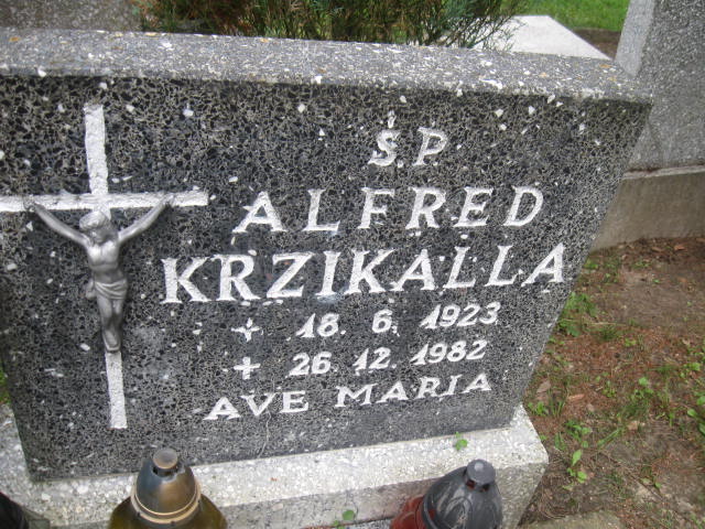Alfred Krzikalla 1923 Elbląg - Grobonet - Wyszukiwarka osób pochowanych