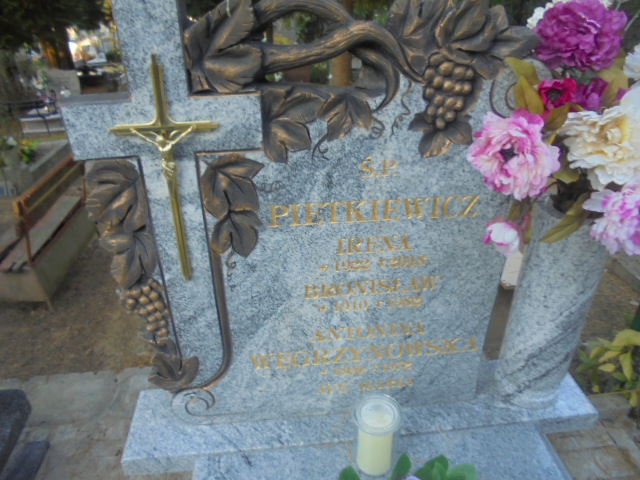 Antonina Węgrzynowska 1890 Elbląg - Grobonet - Wyszukiwarka osób pochowanych