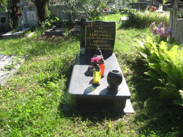 Grób Henryk Jabłoński