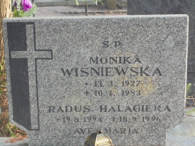 Monika Wiśniewska 1927 Elbląg - Grobonet - Wyszukiwarka osób pochowanych