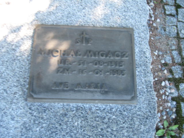 Michał Migacz 1913 Elbląg - Grobonet - Wyszukiwarka osób pochowanych